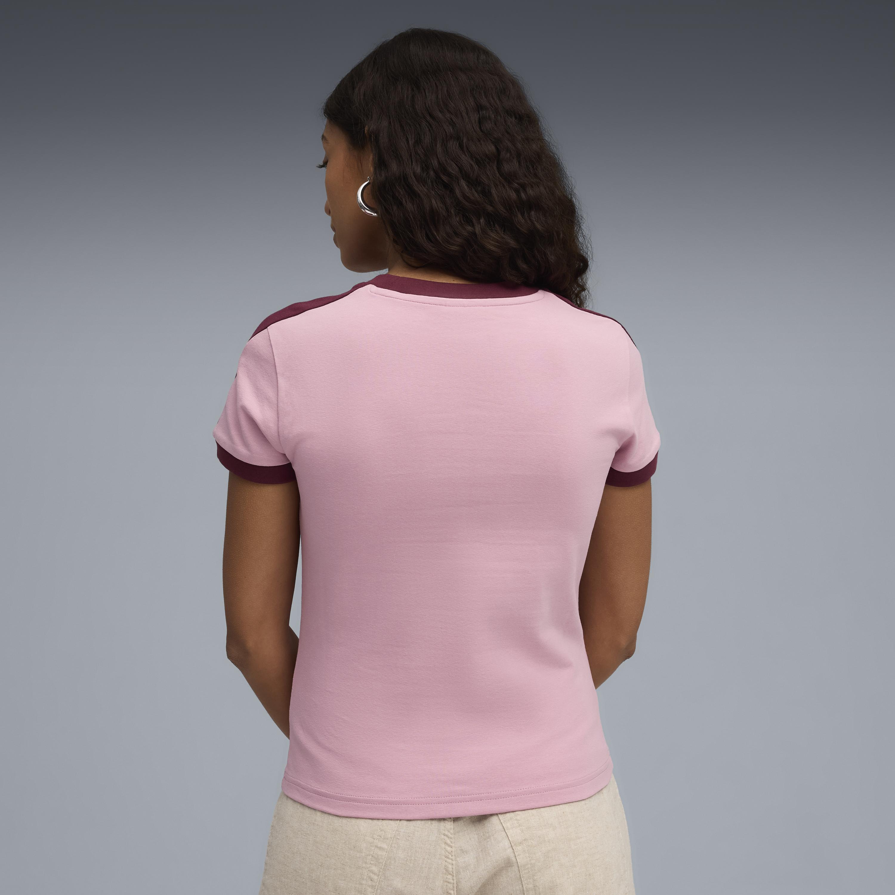 Puma T7 Slim Tee Kadın Yetişkin T-shirt