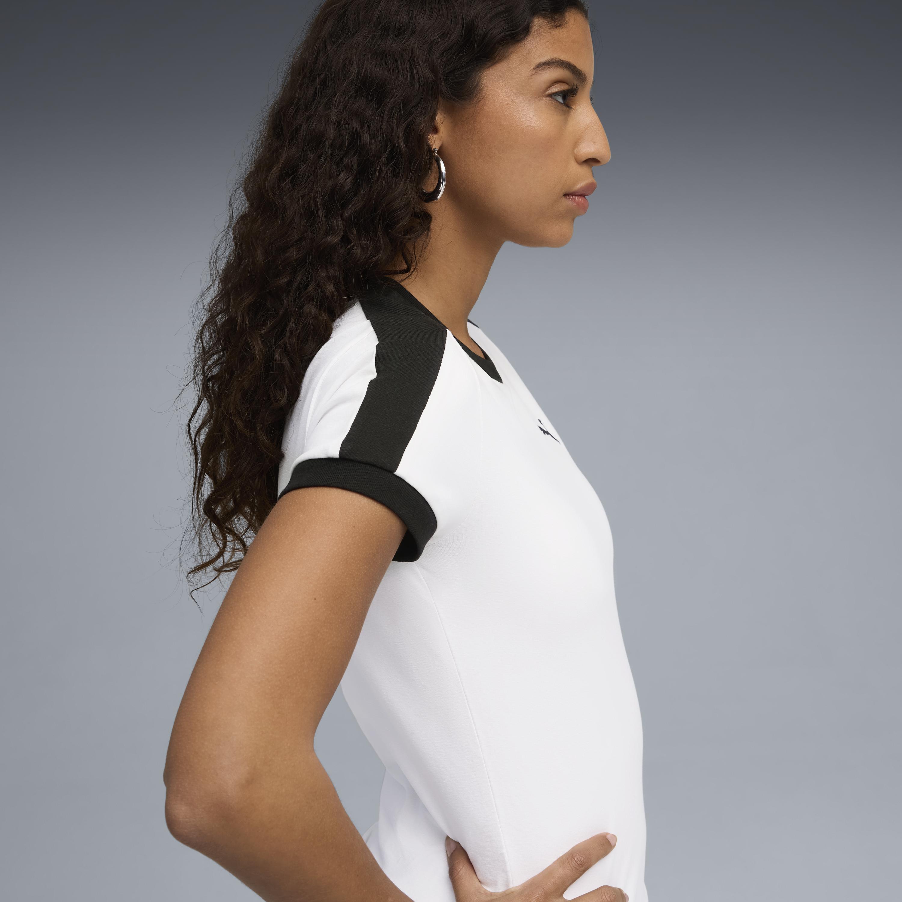 Puma T7 Slim Tee Kadın Yetişkin T-shirt