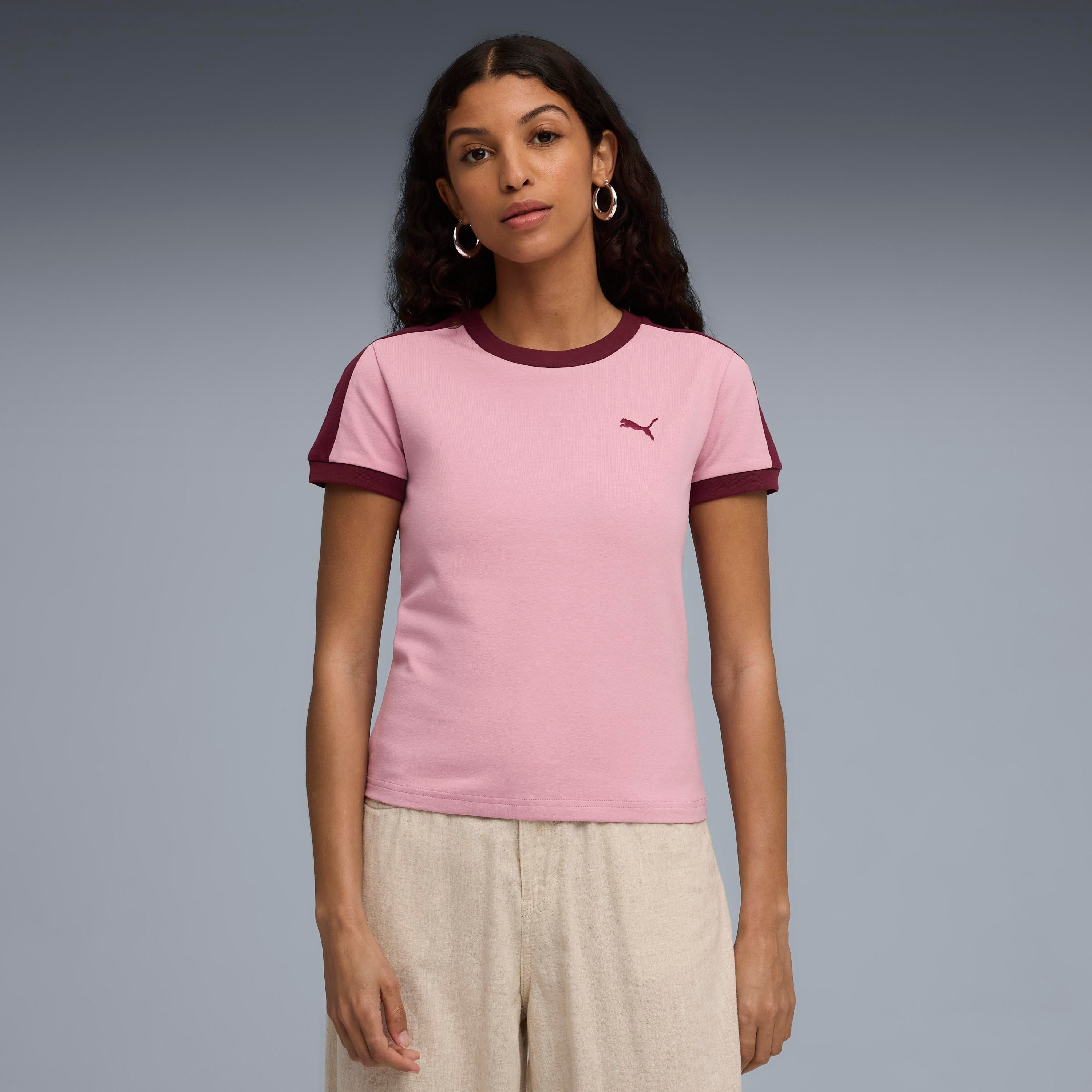 Puma T7 Slim Tee Kadın Yetişkin T-shirt