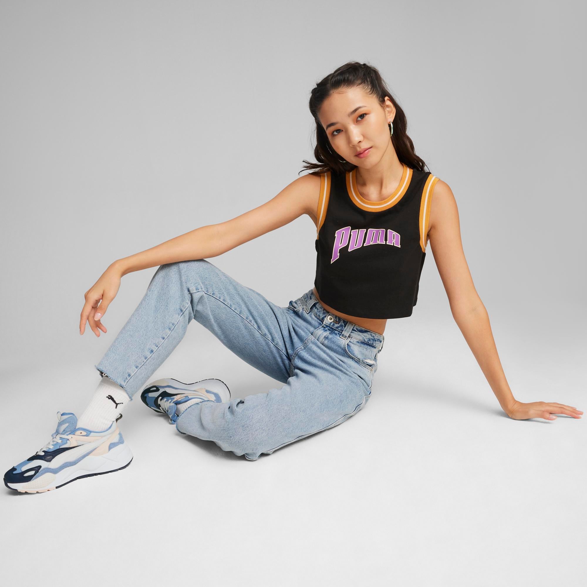 Puma Team Graphic Crop Tee Kadın T-shirt