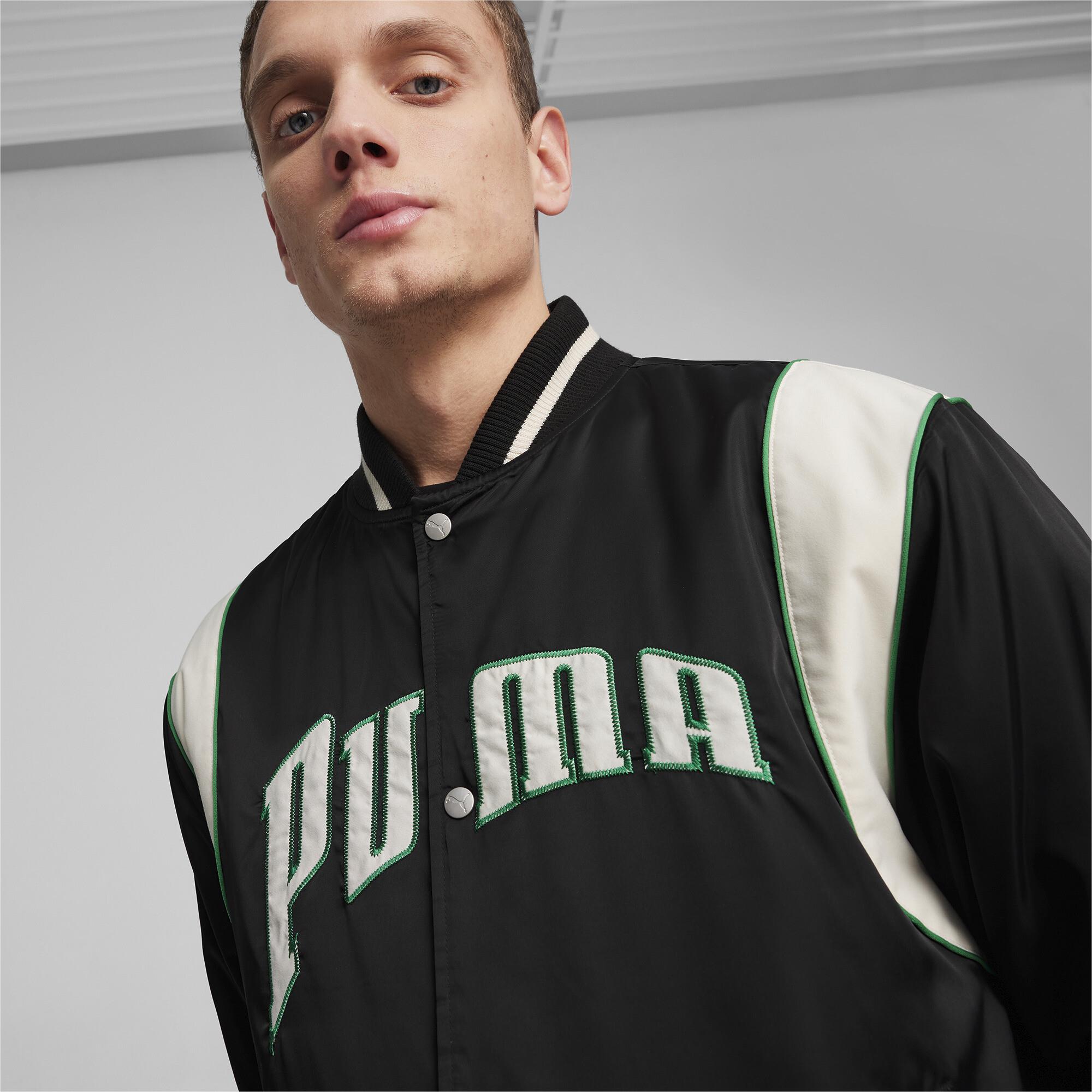 Puma Team Varsity Jacket Erkek Ceket