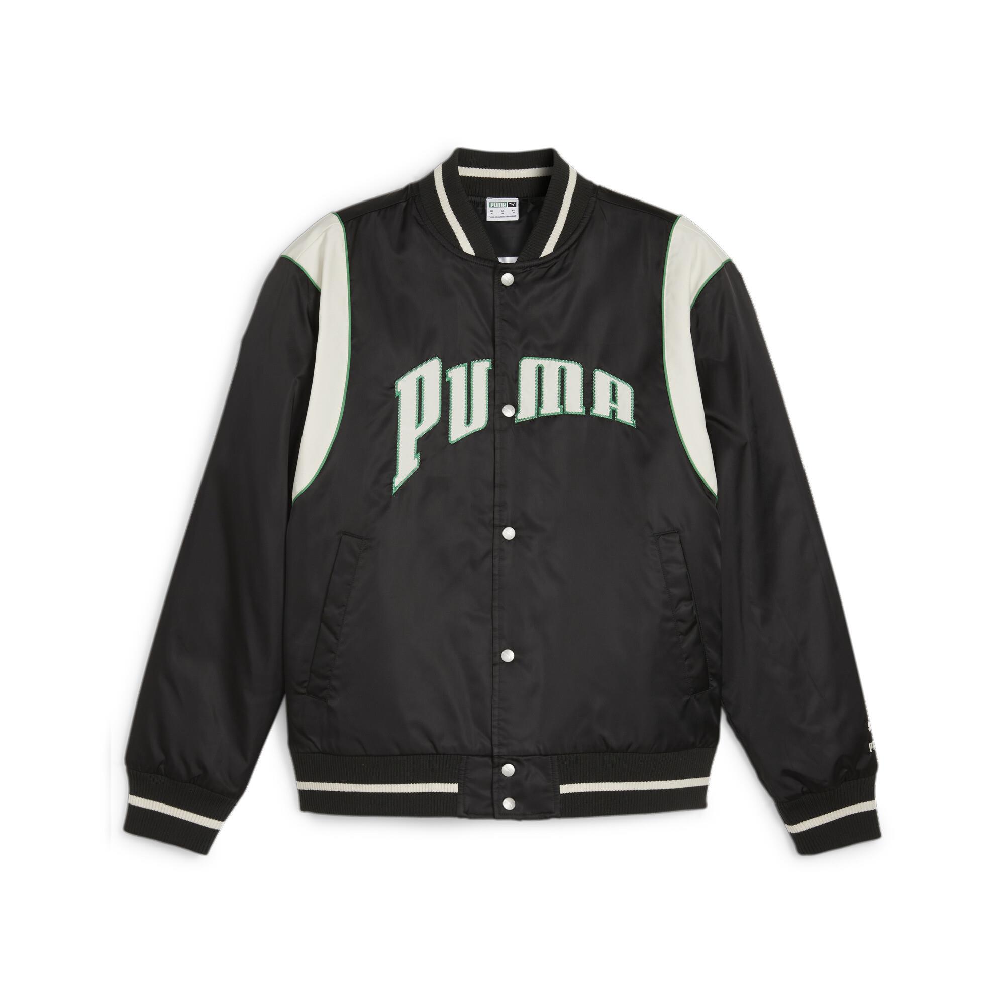 Puma Team Varsity Jacket Erkek Ceket
