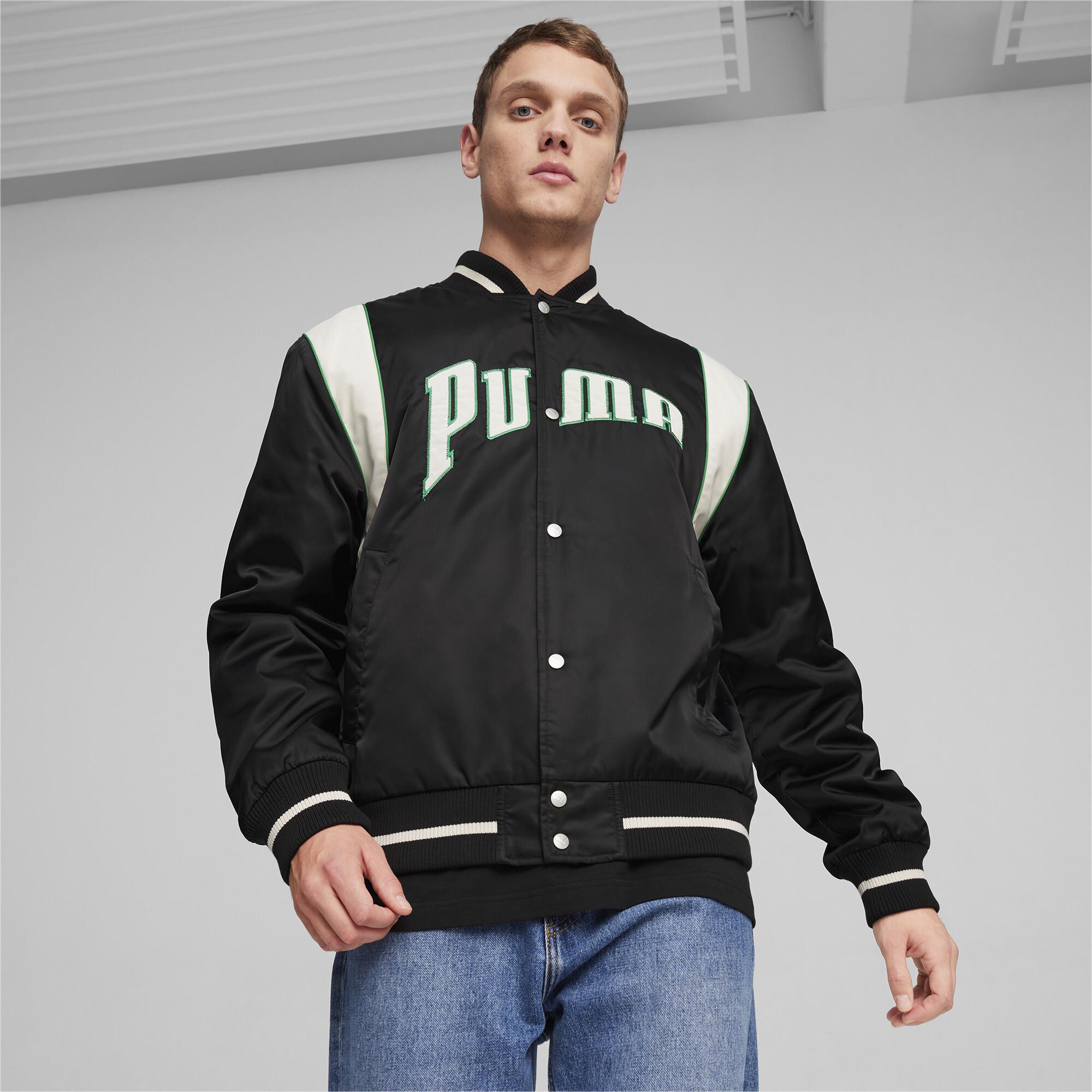 Puma Team Varsity Jacket Erkek Ceket