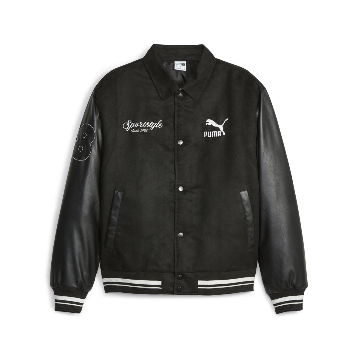 Puma Team Varsity Jacket Erkek Ceket