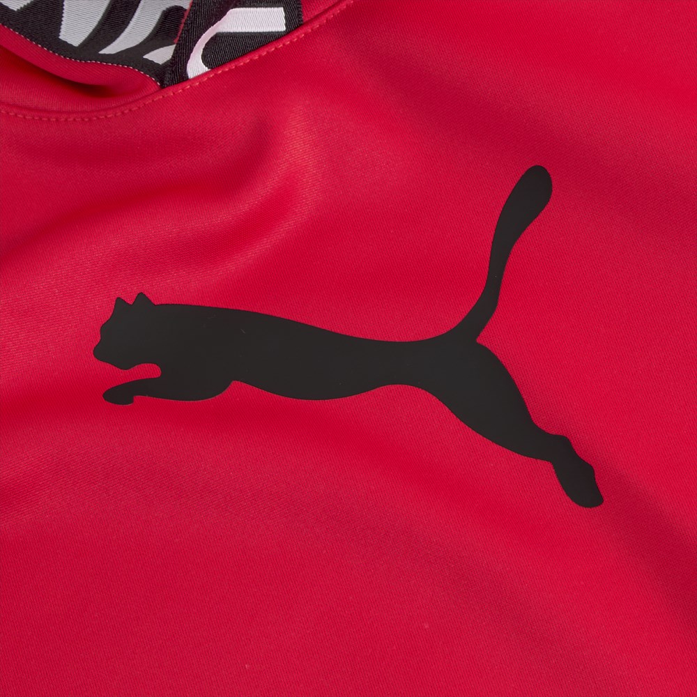 Puma TRAIN PWR FLEECE HOODIE Erkek Kırmızı Sweatshirt - 52089311