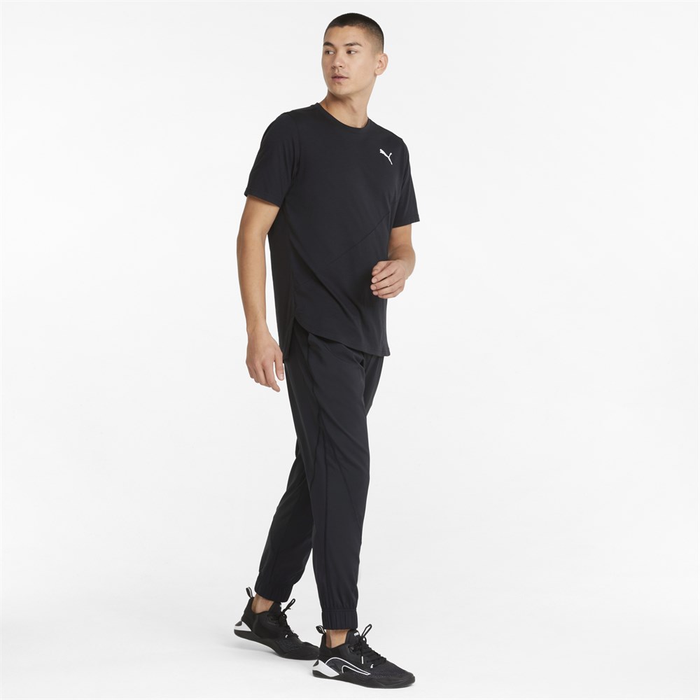 Puma Traın Vent Woven Pant Erkek Siyah Antrenman Eşofman Altı - 521533-01
