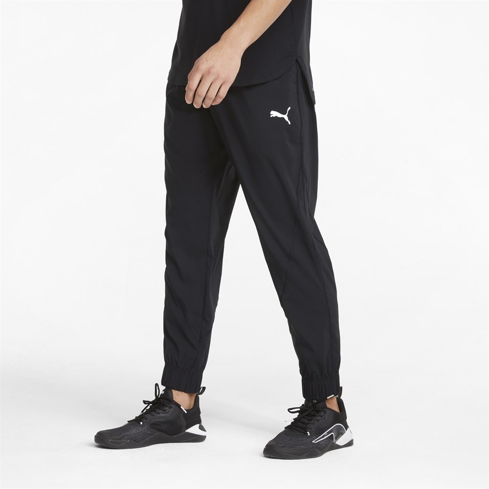 Puma Traın Vent Woven Pant Erkek Siyah Antrenman Eşofman Altı - 521533-01