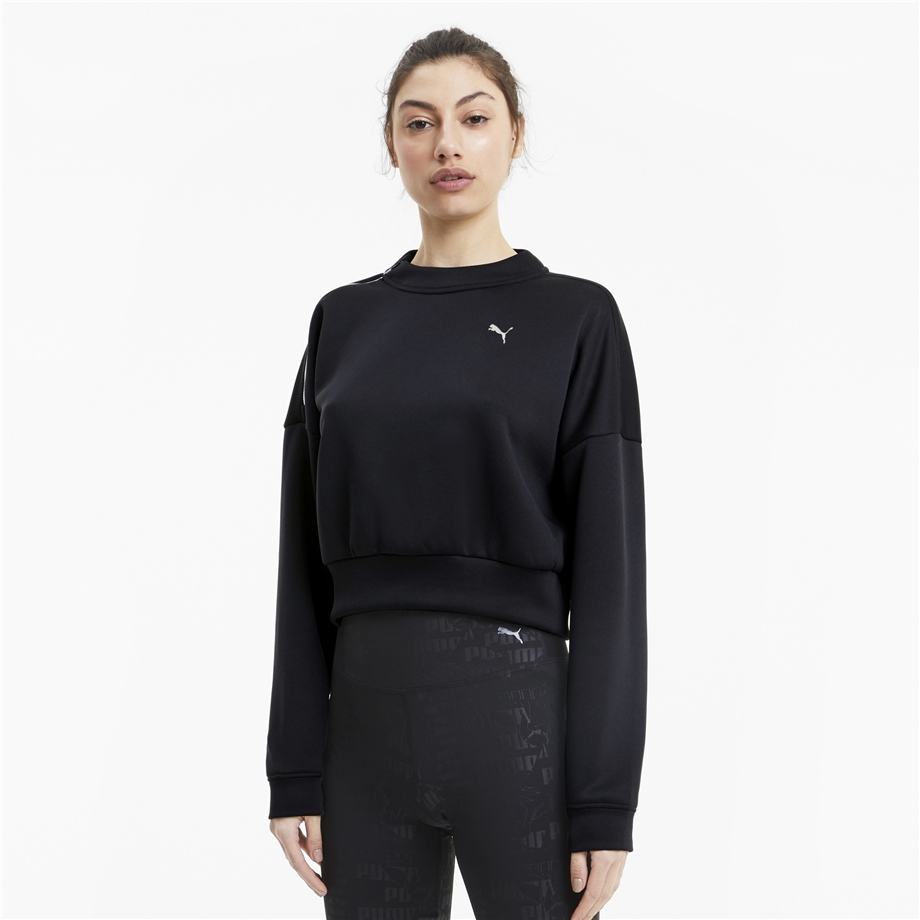 Puma Train Zip Crew Sweatshirt  Kadın Sweatshirts - 51948001