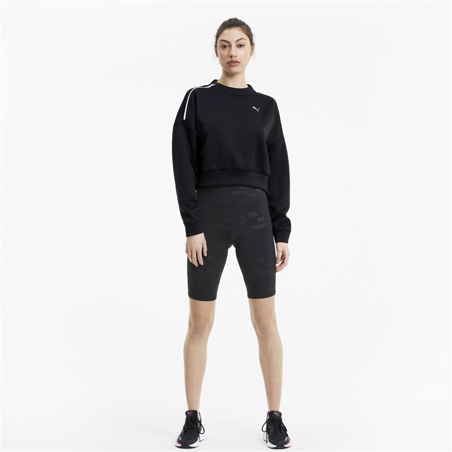 Puma Train Zip Crew Sweatshirt  Kadın Sweatshirts - 51948001
