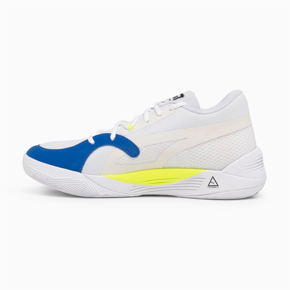 Puma Trc Blaze Court Erkek Beyaz Basketbol Spor Ayakkabı - 376582-01