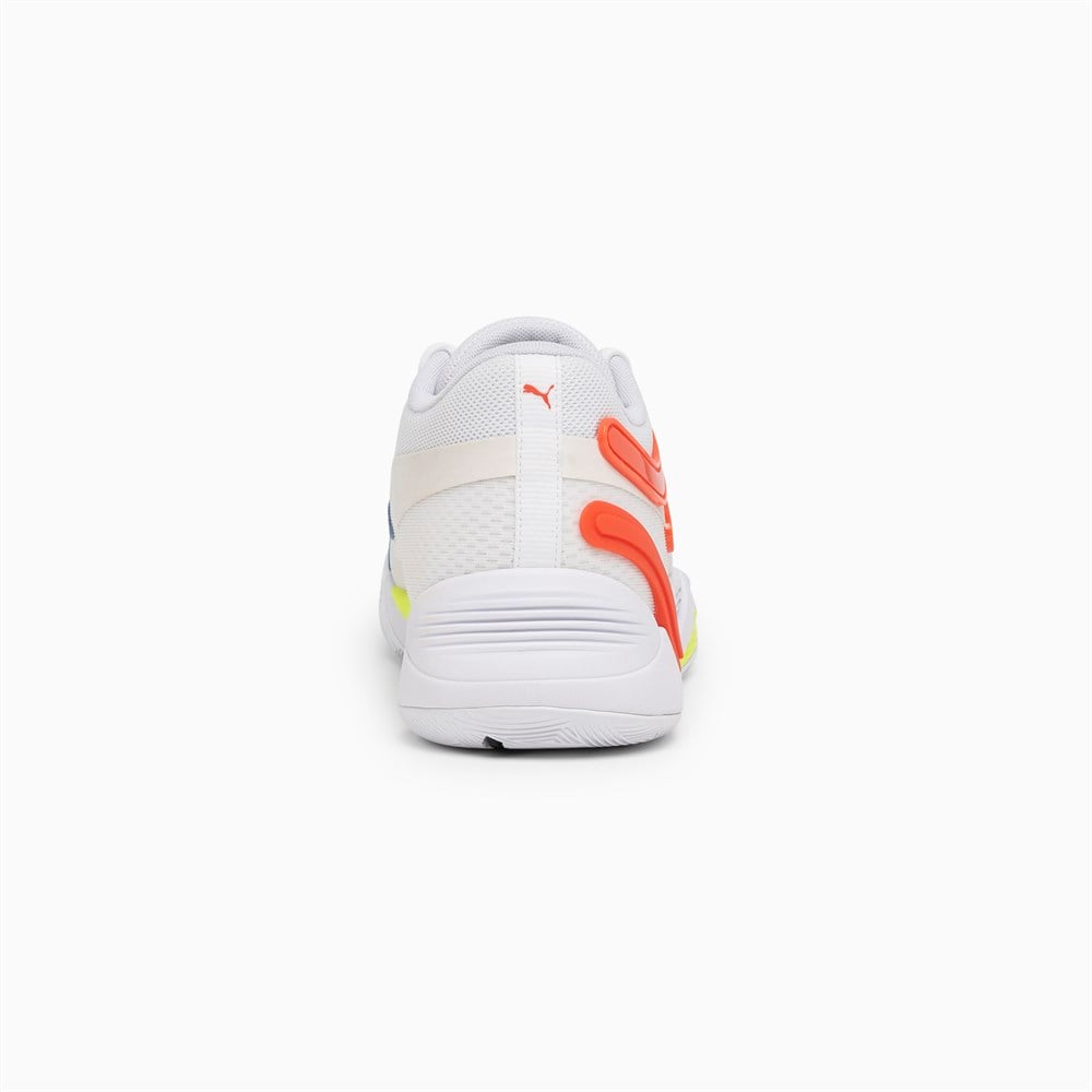 Puma Trc Blaze Court Erkek Beyaz Basketbol Spor Ayakkabı - 376582-01