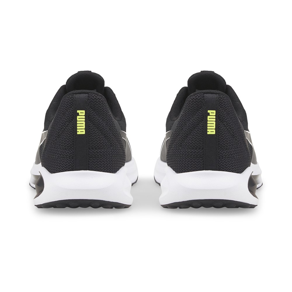 Puma Twitch Runner Jr Çocuk Siyah Günlük Spor Ayakkabı - 384537-01