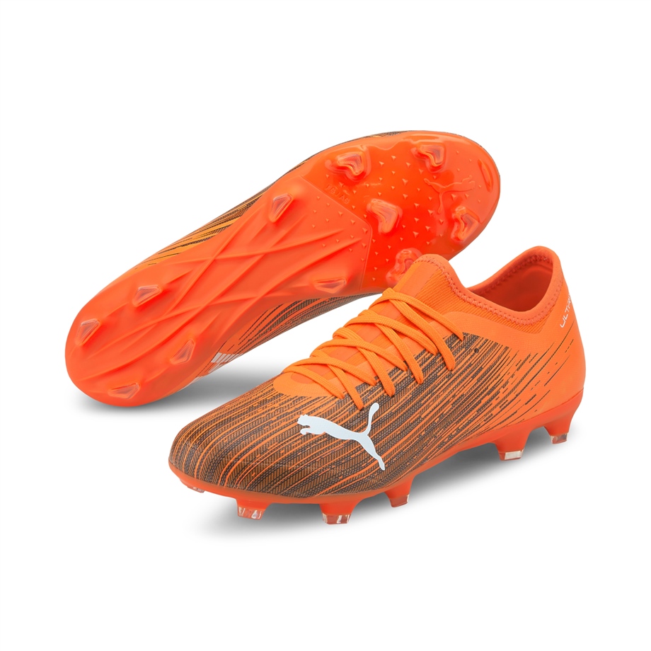 Puma Ultra 3.1 Fg Ag Shocking A Bla Erkek Futbol Ayakkabı - 10608601
