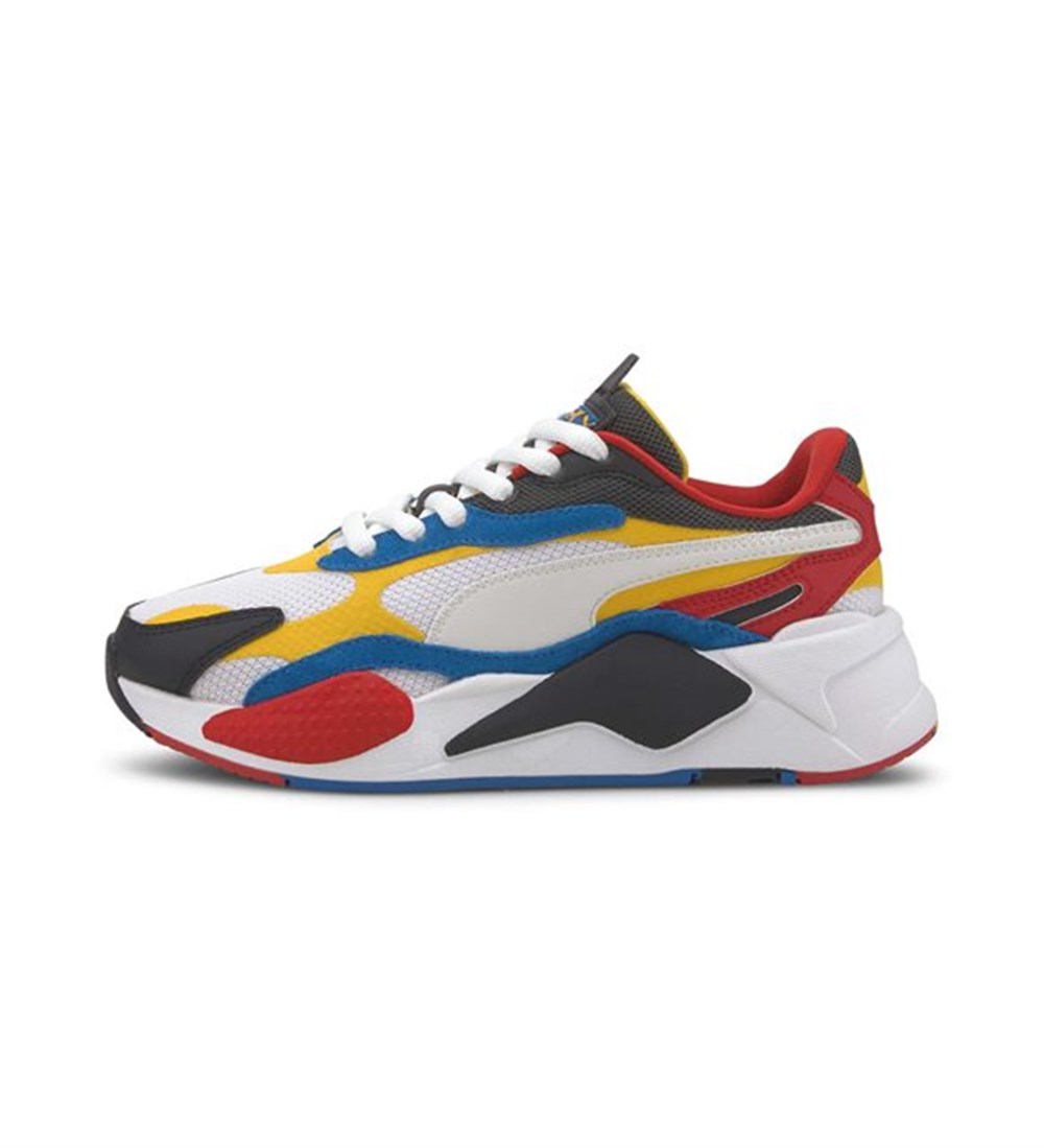 Puma Unisex Renkli Rs-x³ Puzzle Jr Çocuk Günlük  Ayakkabı - 37235704
