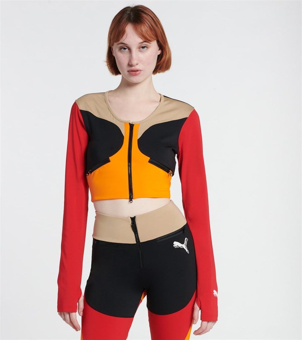 Puma Unity Crop Kadın Siyah Crop T-shirt - 53249601