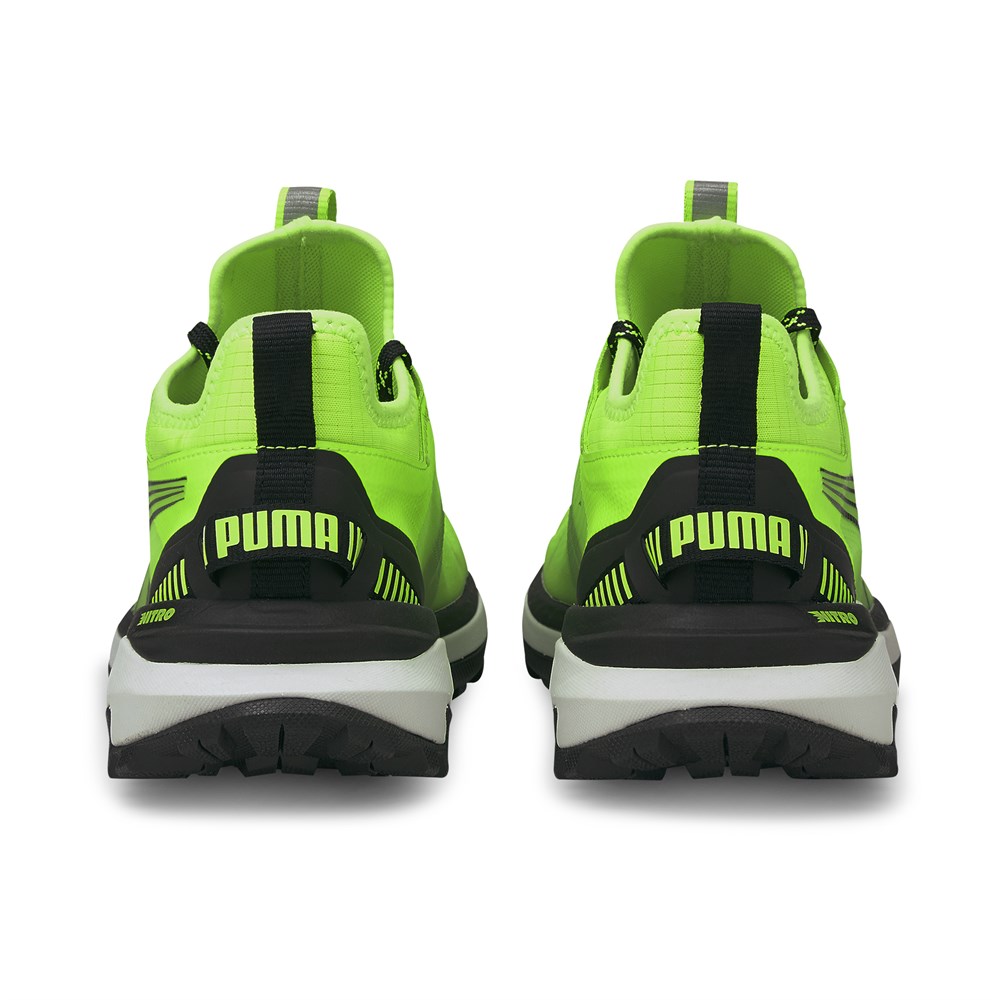 Puma Voyage Nitro Unisex Yeşil Koşu Ayakkabı - 19550403