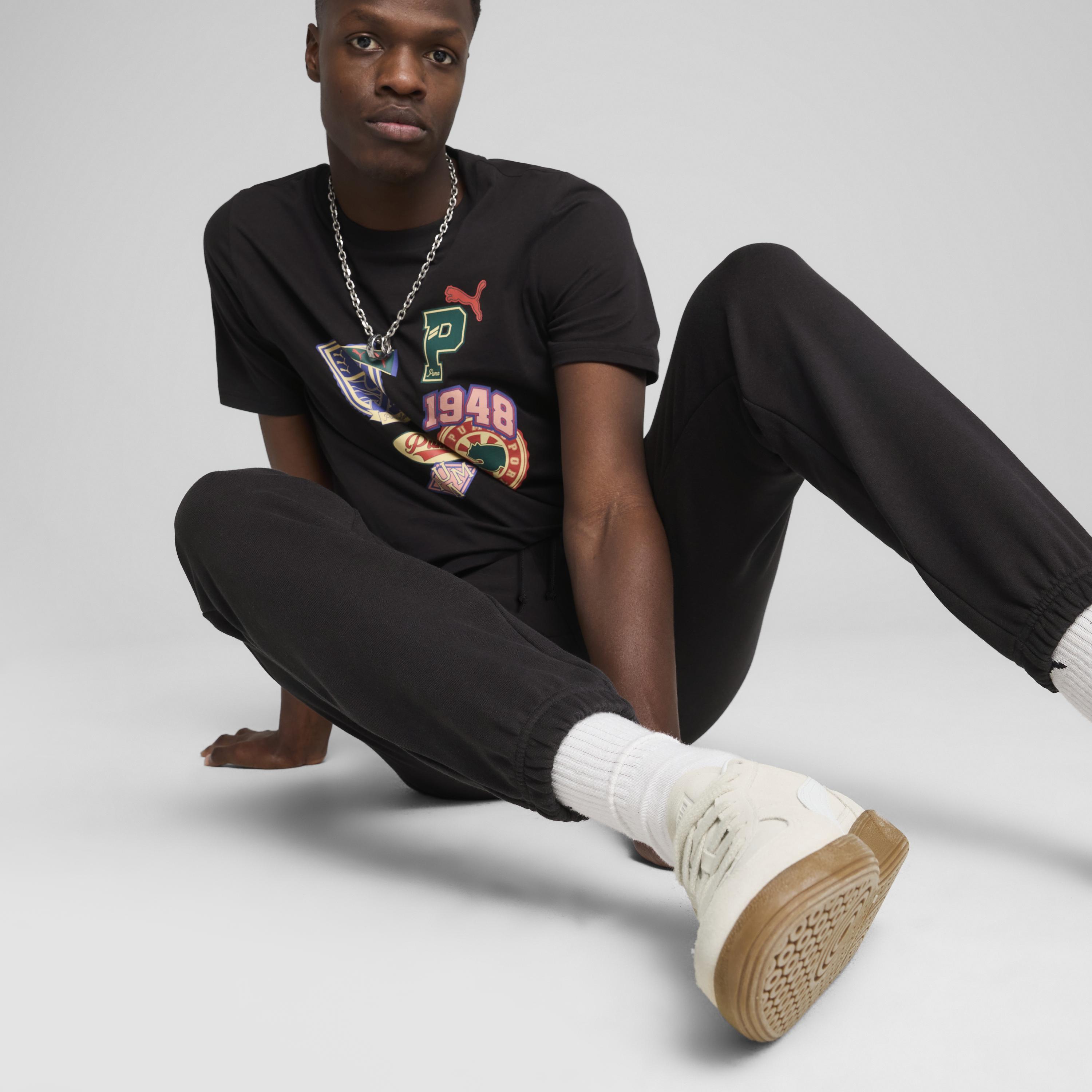 Puma Wardrobe Ess Graphic Pants Erkek Eşofman Altı