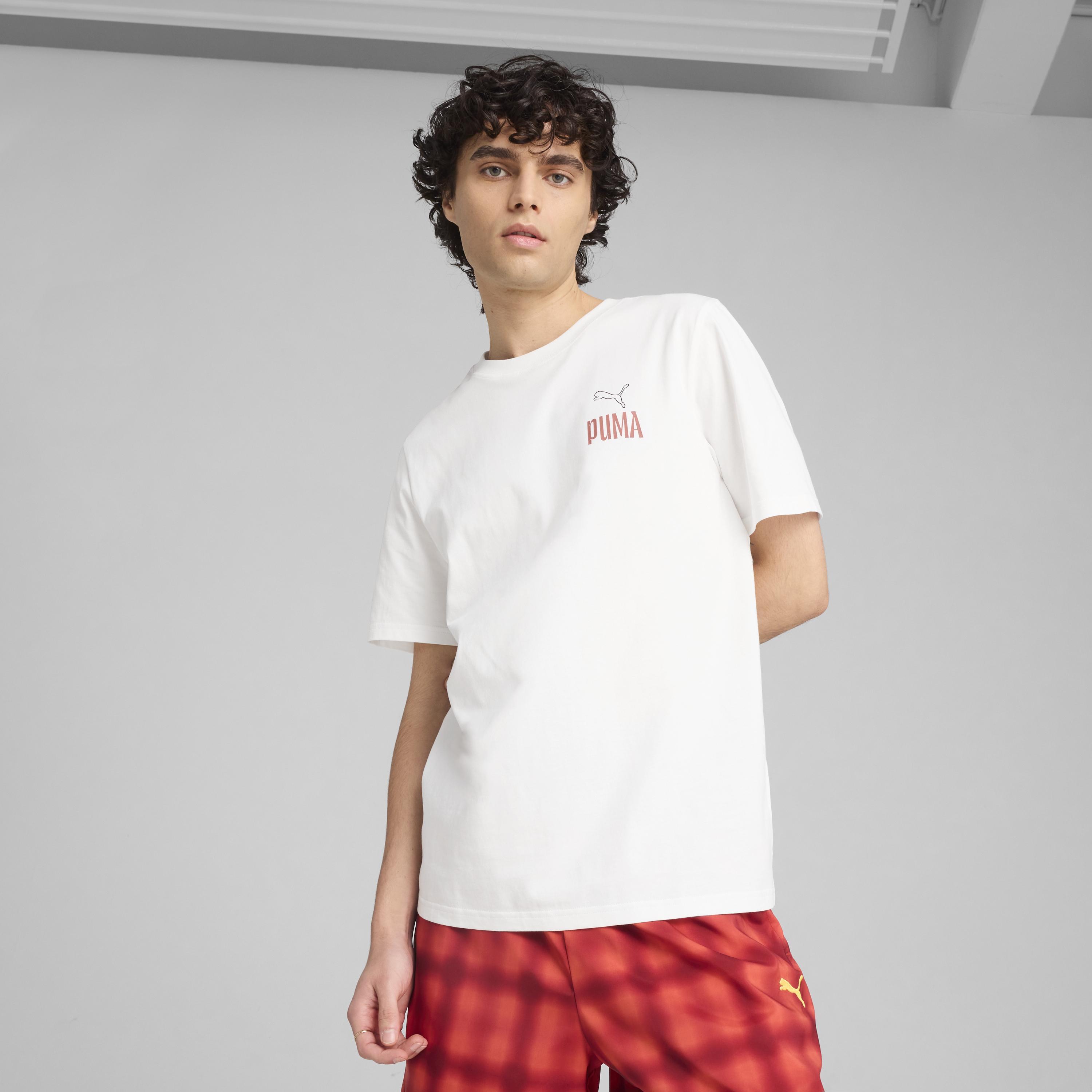 Puma Wardrobe Ess Graphic Tee Erkek Tişört
