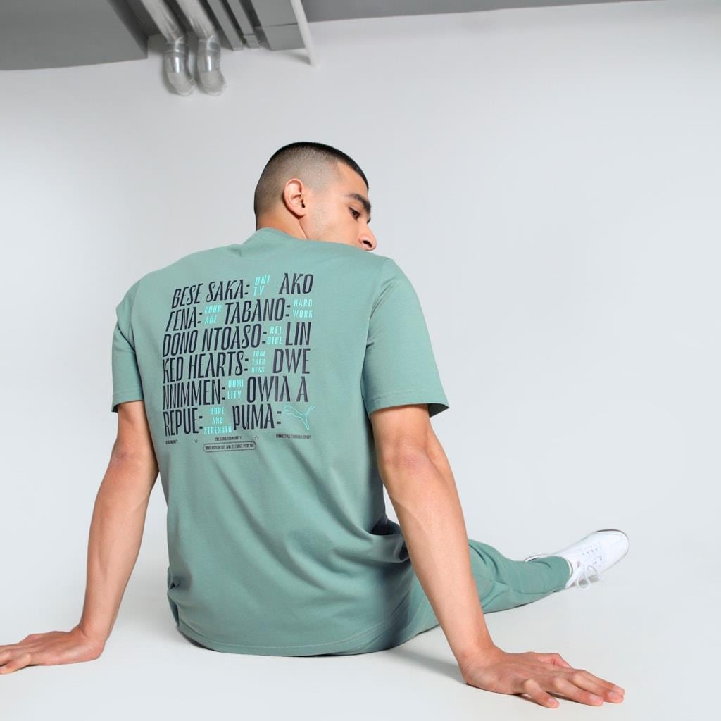 Puma Wardrobe Ess Graphic Tee Erkek Tişört