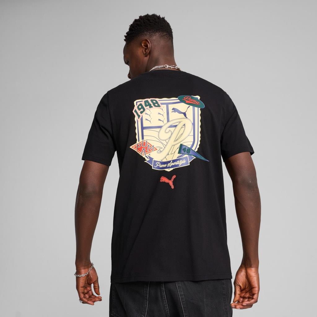 Puma Wardrobe Ess Graphic Tee Erkek Tişört
