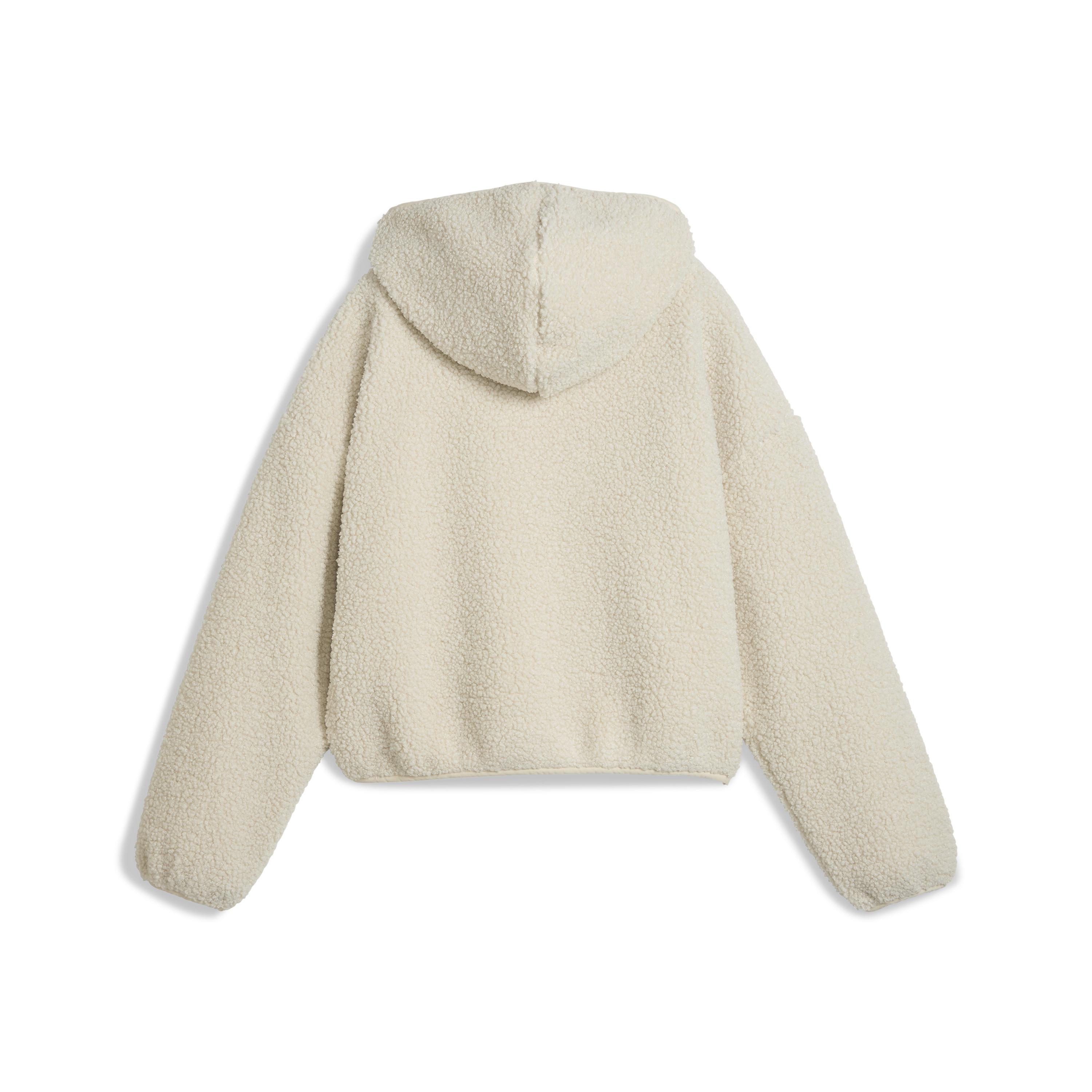 Puma Wardrobe Ess Polar Fl Hoodie Kadın Yetişkin Sweatshirt