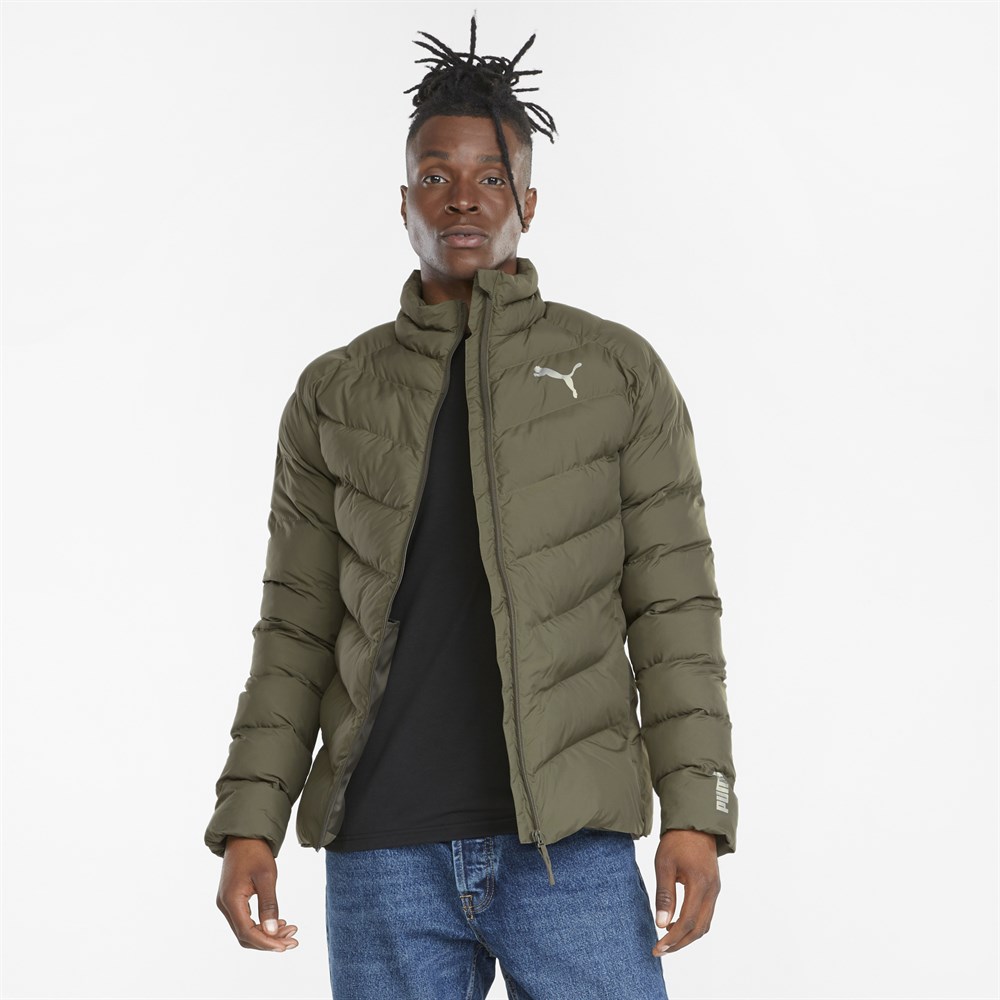 Puma Warmcell Lightweight Jacket Erkek Yeşil Mont - 58769944