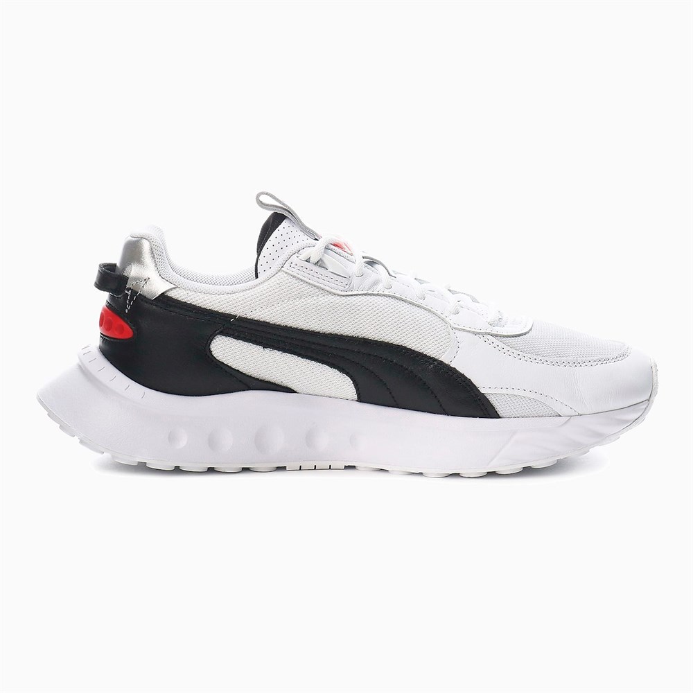 Puma Wild Rider As ERKEK Beyaz Günlük Ayakkabı - 38255201