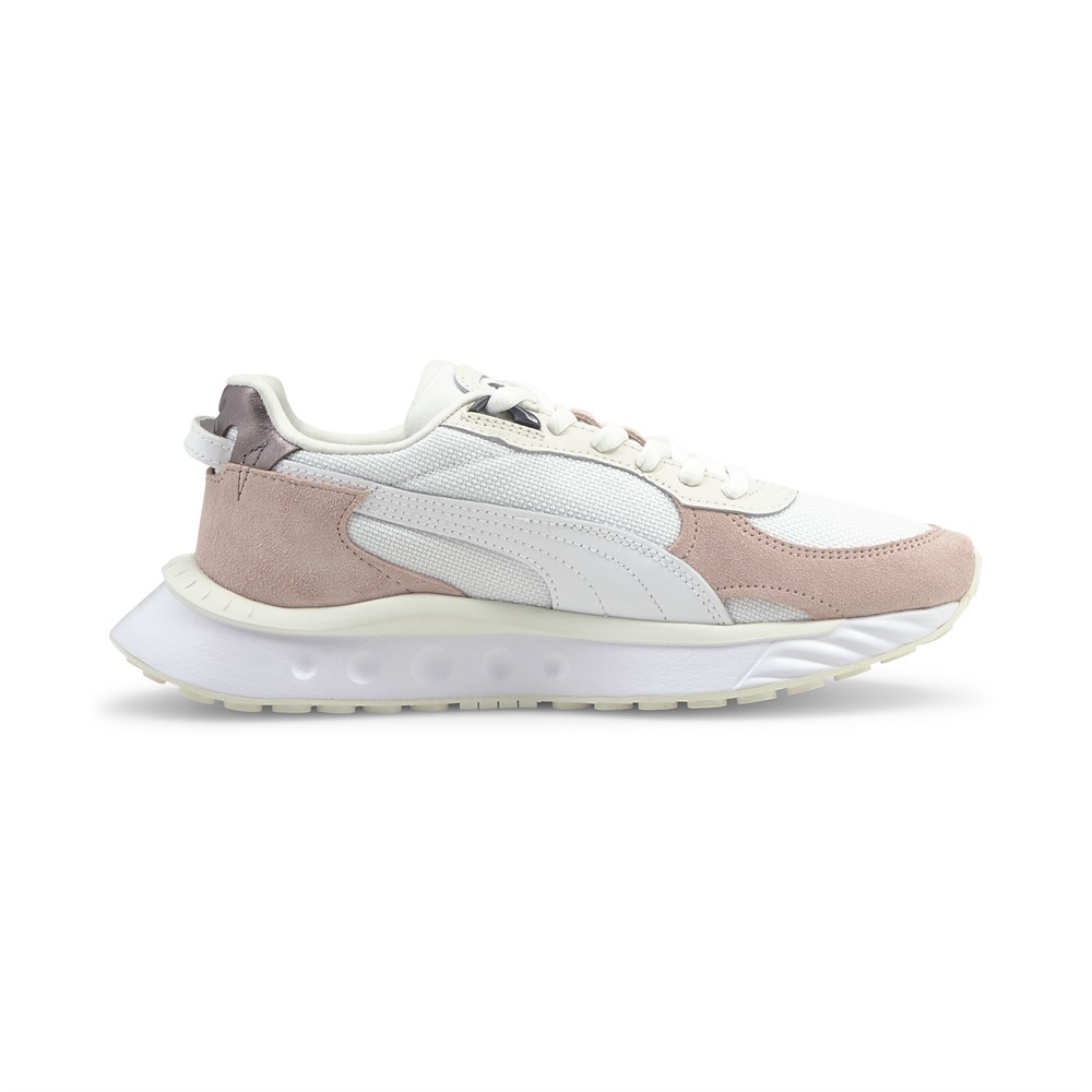 Puma Wild Rider Soft Metal Wn s Kadın Gri Günlük Ayakkabı - 38190001