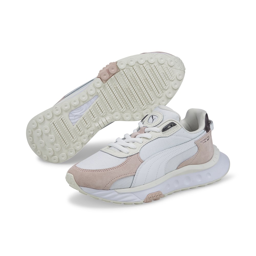 Puma Wild Rider Soft Metal Wn s Kadın Gri Günlük Ayakkabı - 38190001