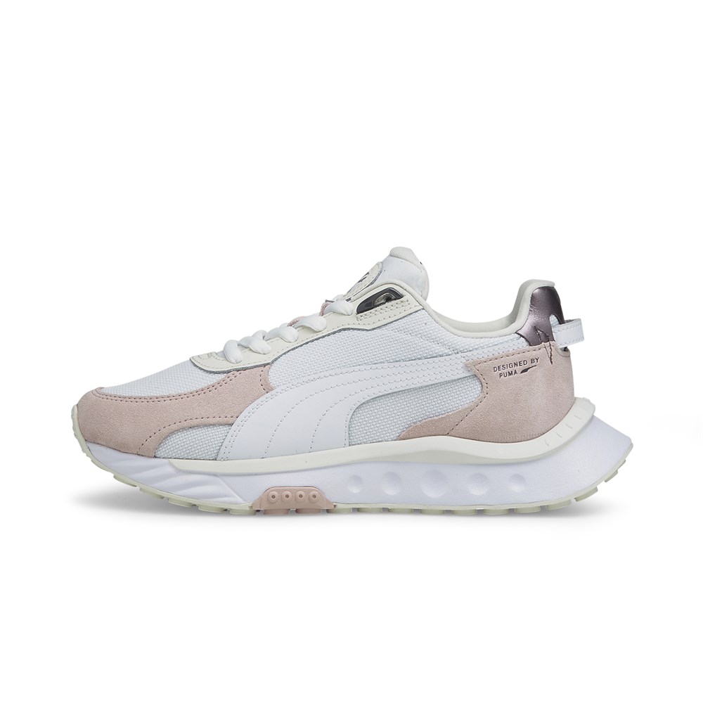 Puma Wild Rider Soft Metal Wn s Kadın Gri Günlük Ayakkabı - 38190001