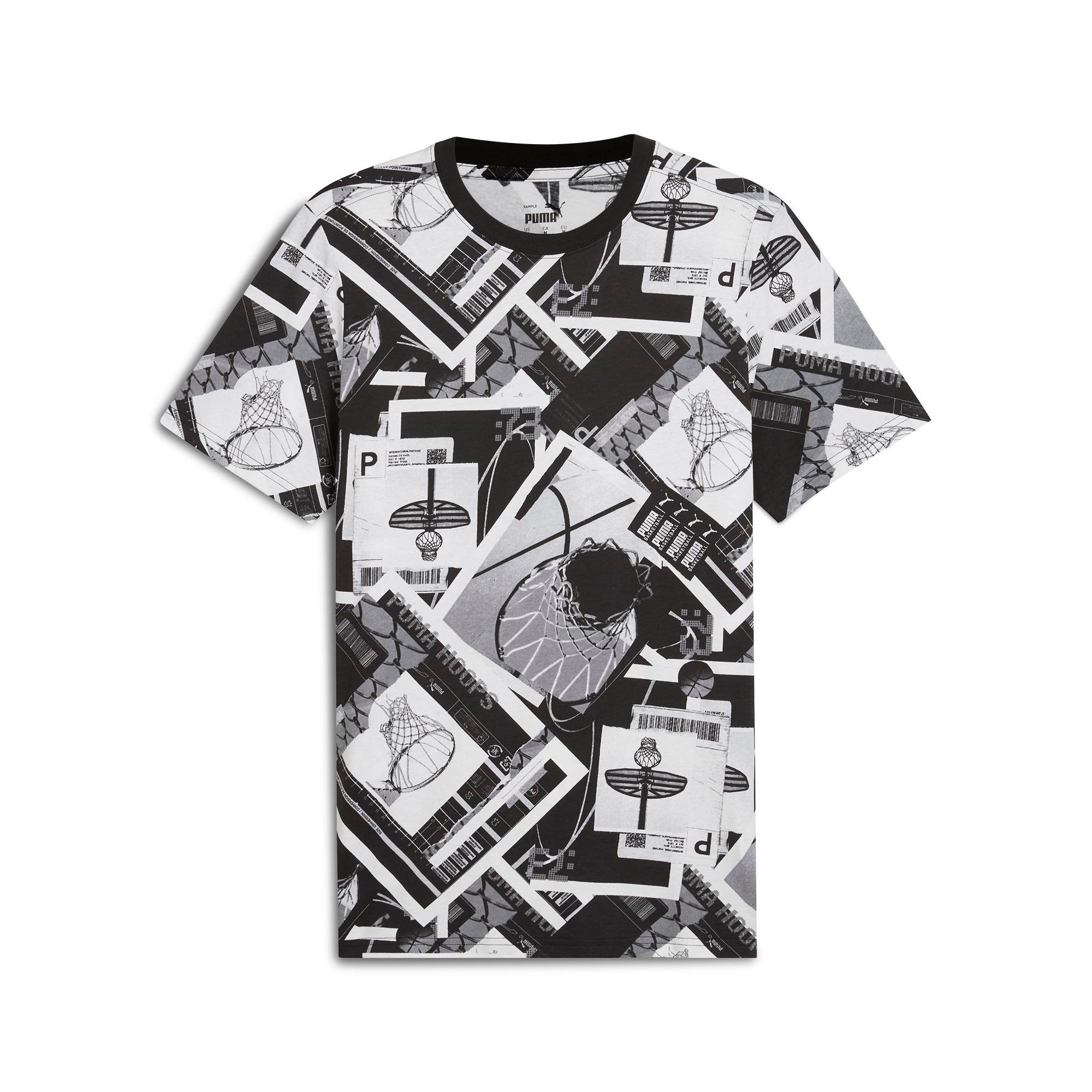 Puma Winning Shot Aop Tee Erkek T-shirt