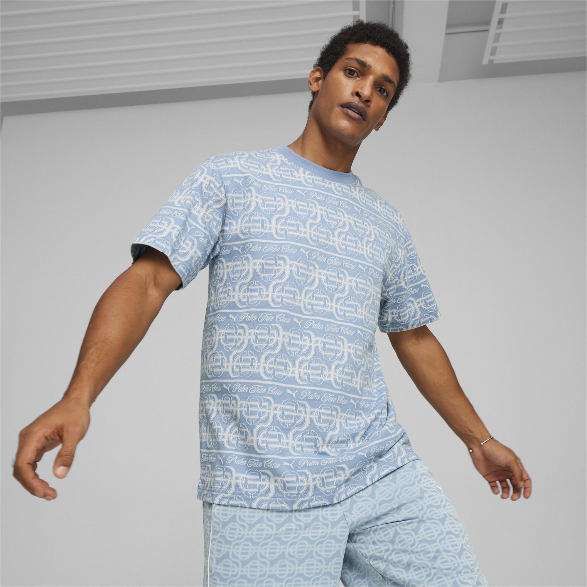 Puma X Ptc Striped Tee Erkek T-shirt