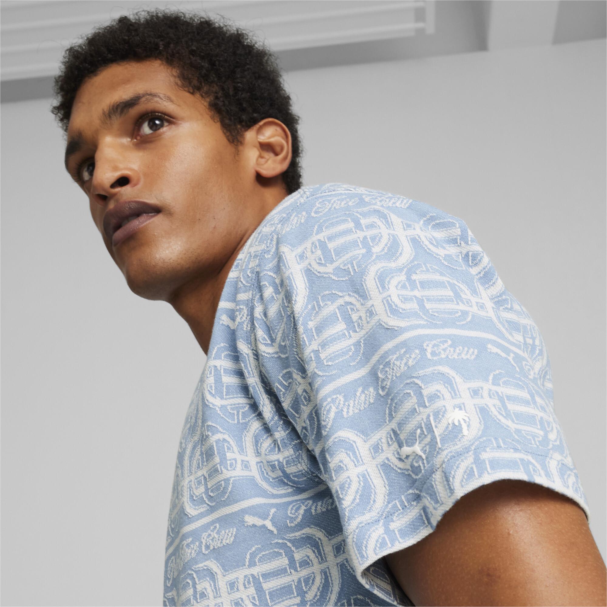 Puma X Ptc Striped Tee Erkek T-shirt