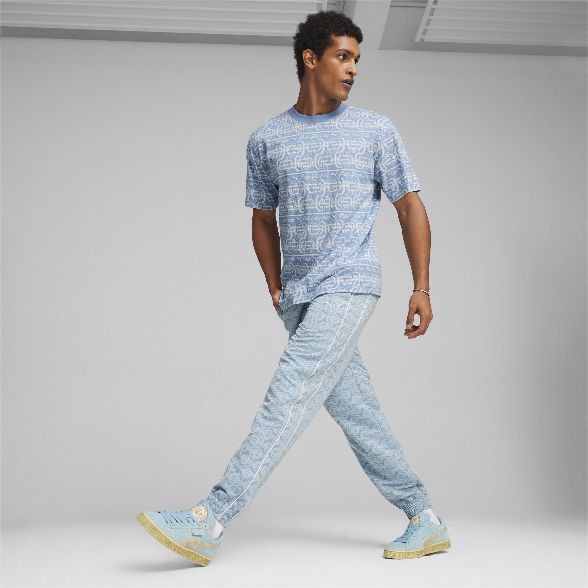 Puma X Ptc Striped Tee Erkek T-shirt