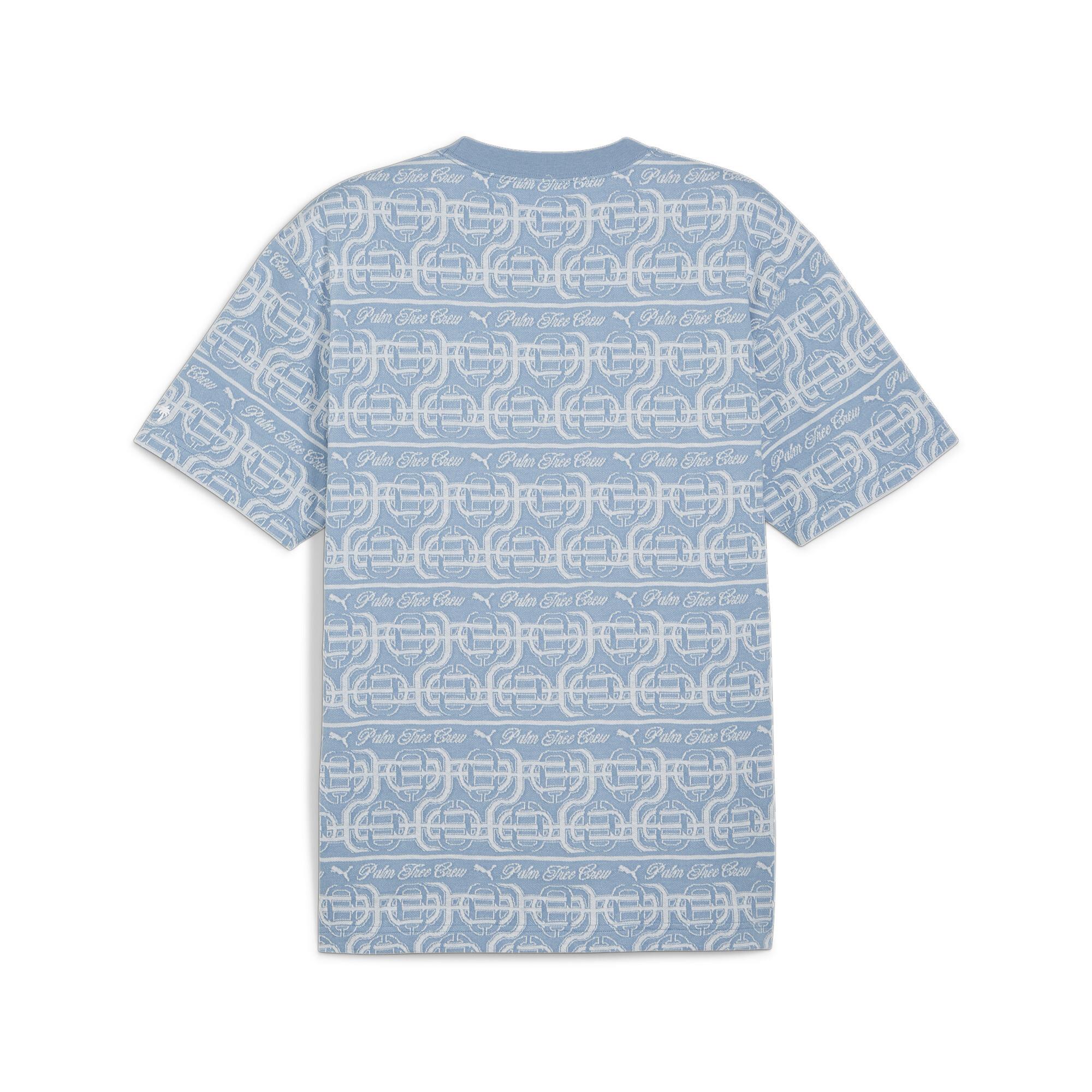 Puma X Ptc Striped Tee Erkek T-shirt
