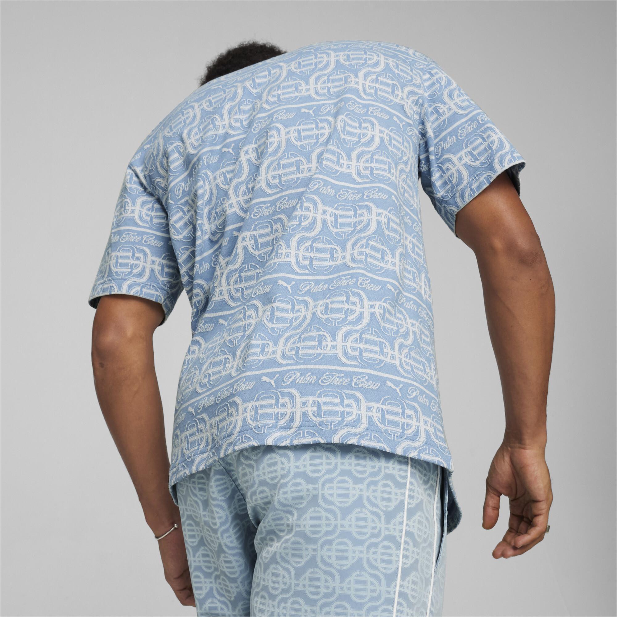 Puma X Ptc Striped Tee Erkek T-shirt