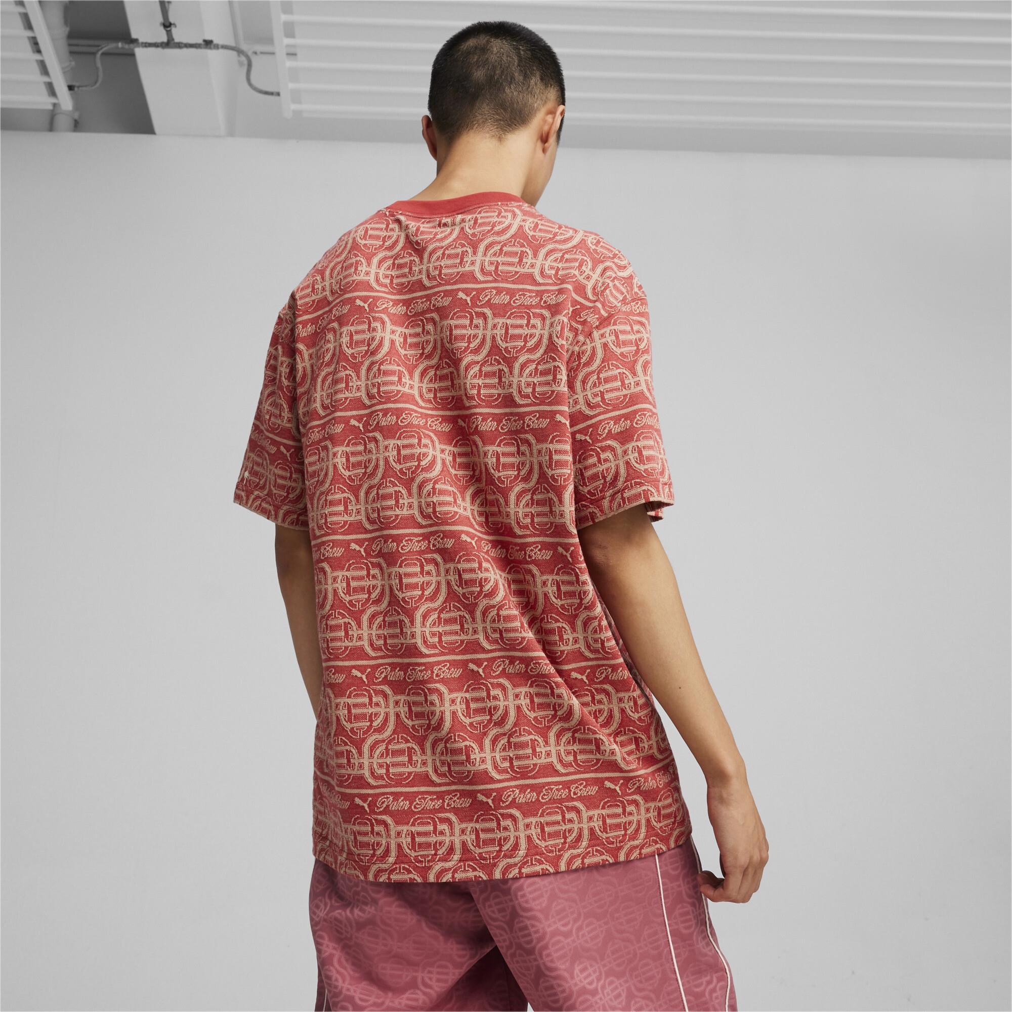 Puma X Ptc Striped Tee Erkek T-shirt