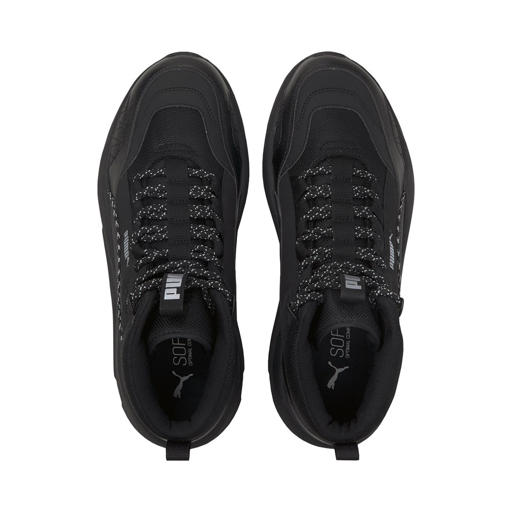 Puma X-Ray 2 Square Mid Wtr Unisex Siyah Günlük Ayakkabı - 37302006