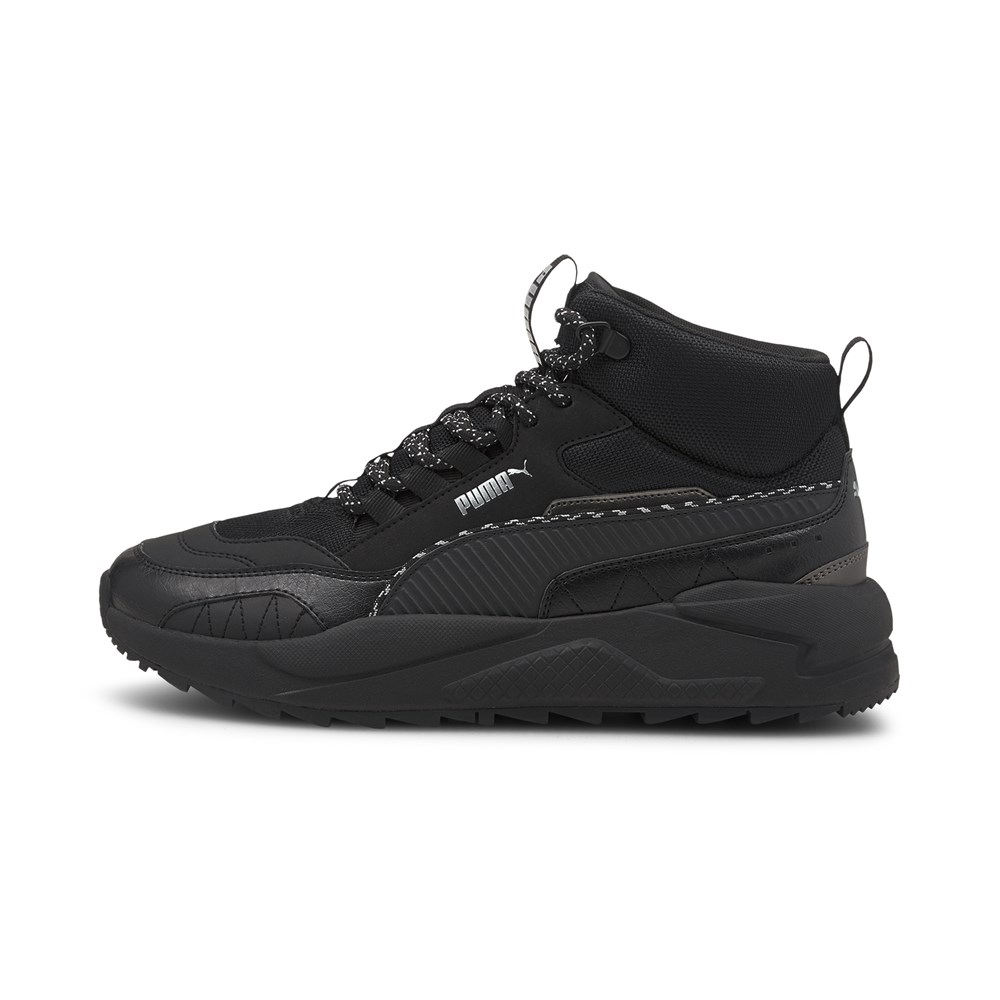 Puma X-Ray 2 Square Mid Wtr Unisex Siyah Günlük Ayakkabı - 37302006