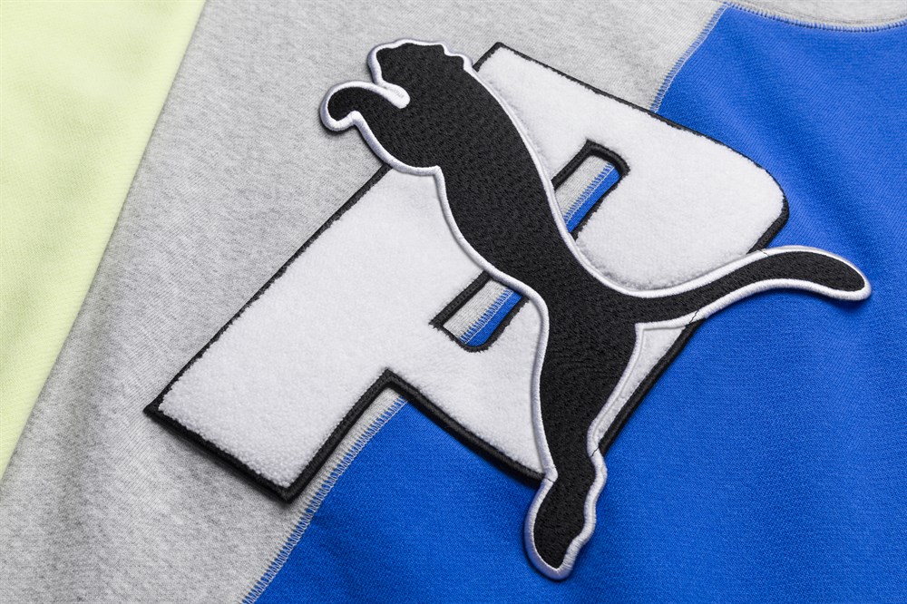 Puma X Split Crew Unisex Mavi Sweatshirt - 53241874