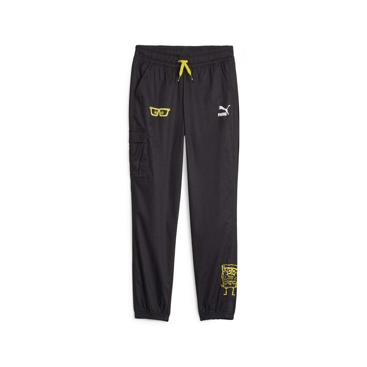 Puma X Spongebob Twill Pants Genç Eşofman Altı