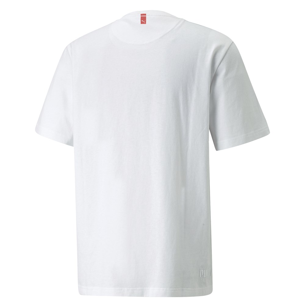 Puma X Tee Unisex Beyaz T-Shirt - 53241702
