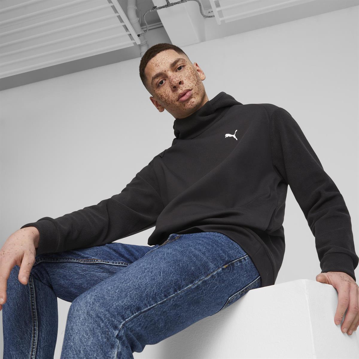 Rad/Cal Polarfleece Hoodie Erkek Sweatshirt