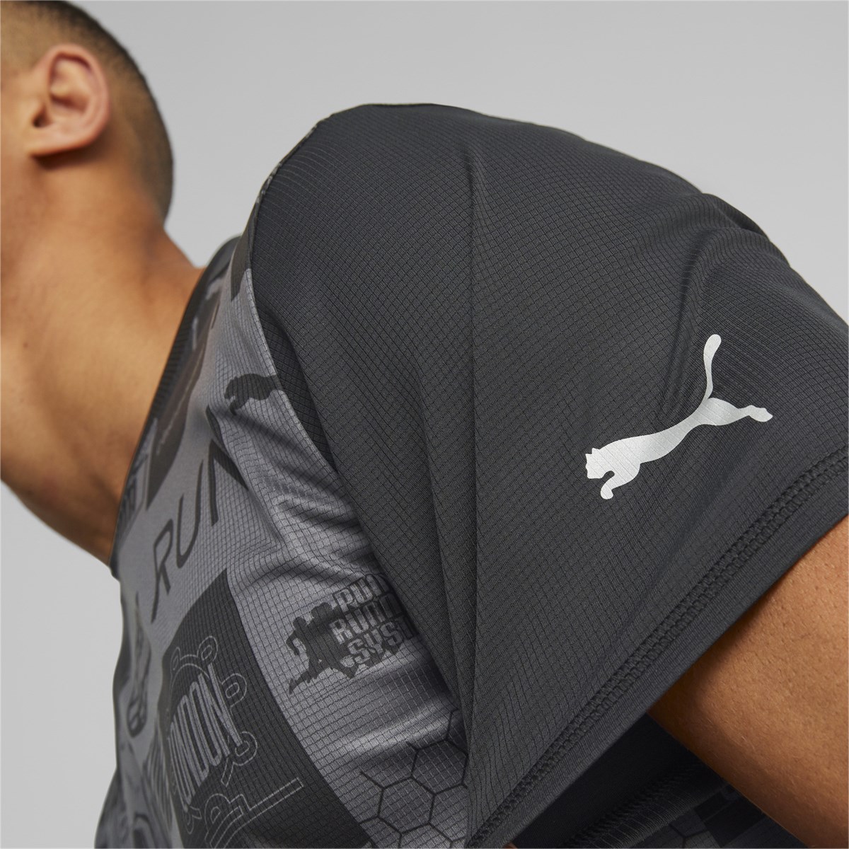 Run Favorite Aop Tee M
