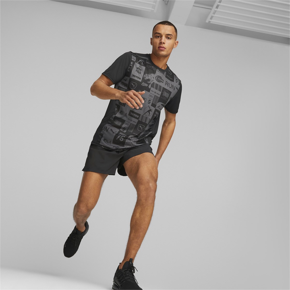 Run Favorite Aop Tee M