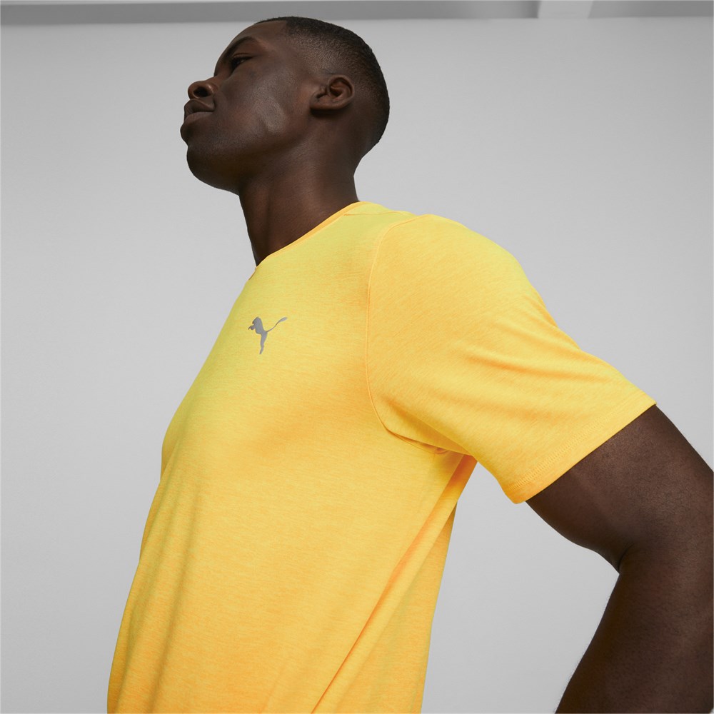 Run Favorite Heather Ss Tee M