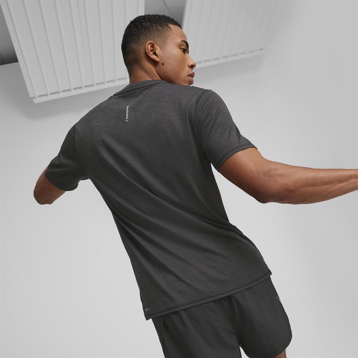 Run FavorIte Heather Ss Tee M Erkek T-shirt