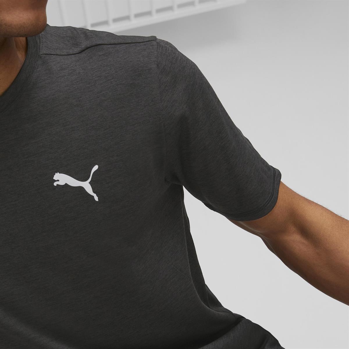 Run FavorIte Heather Ss Tee M Erkek T-shirt