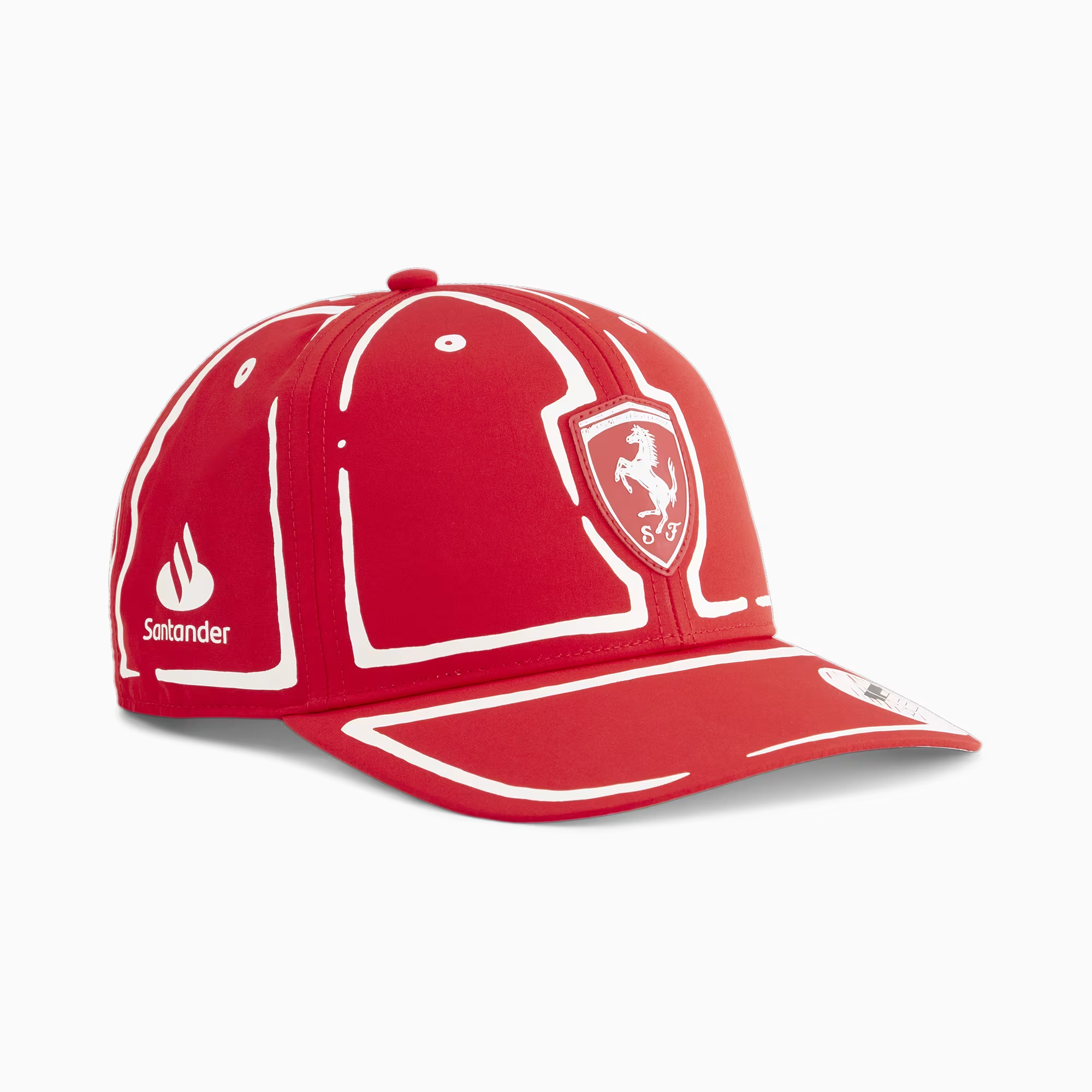 Scuderia Ferrari X Joshua Vides Replica Leclerc  Lc Cap Unisex Şapka