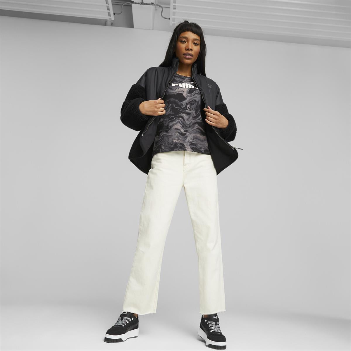 Sherpa Hybrid Jacket Kadın Mont